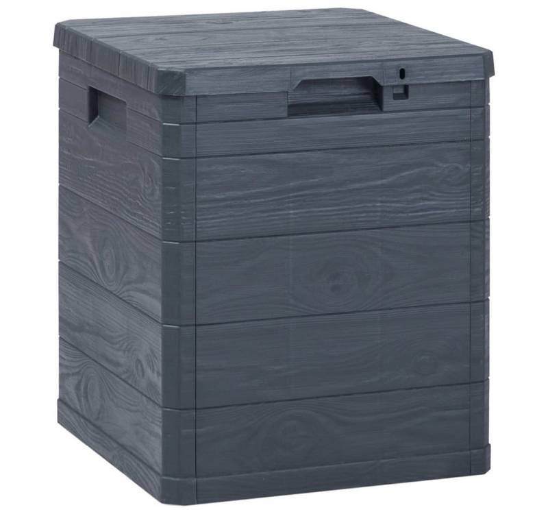 furnicato Gartenbox Garten-Aufbewahrungsbox 90 L Anthrazit (1 St) von furnicato