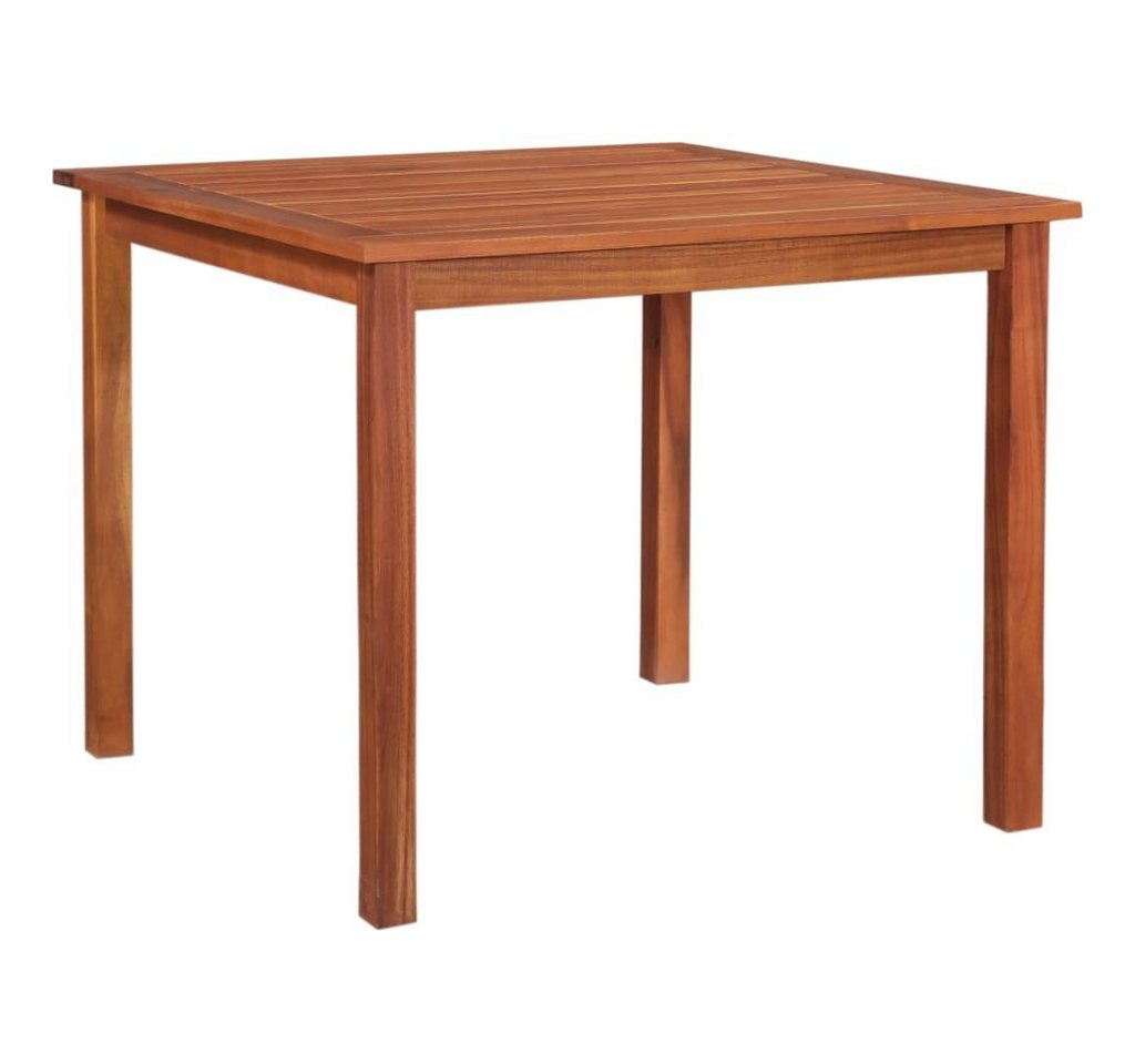 furnicato Gartentisch 85x85x74 cm Massivholz Akazie (1-St) von furnicato
