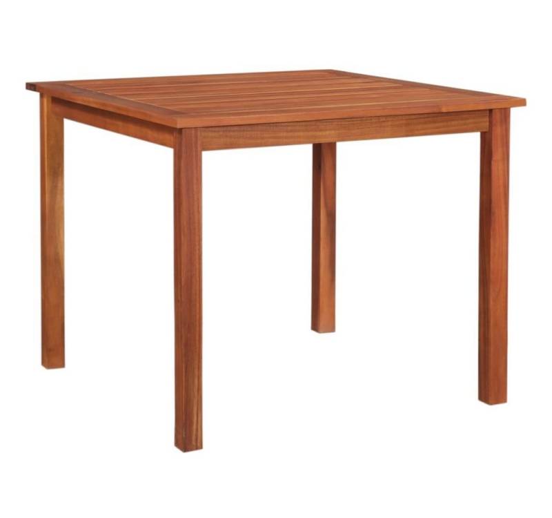 furnicato Gartentisch 85x85x74 cm Massivholz Akazie (1-St) von furnicato