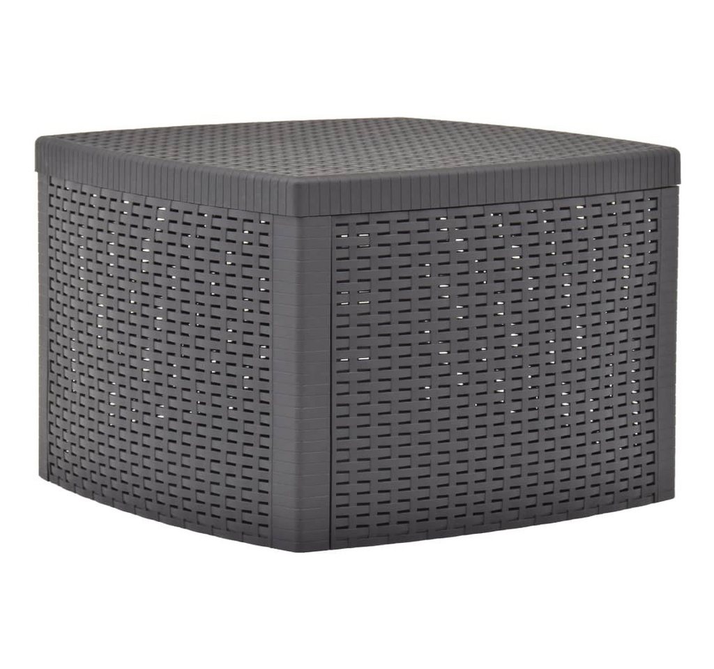 furnicato Gartentisch Beistelltisch Mokka 54x54x36,5 cm Kunststoff (1-St) von furnicato