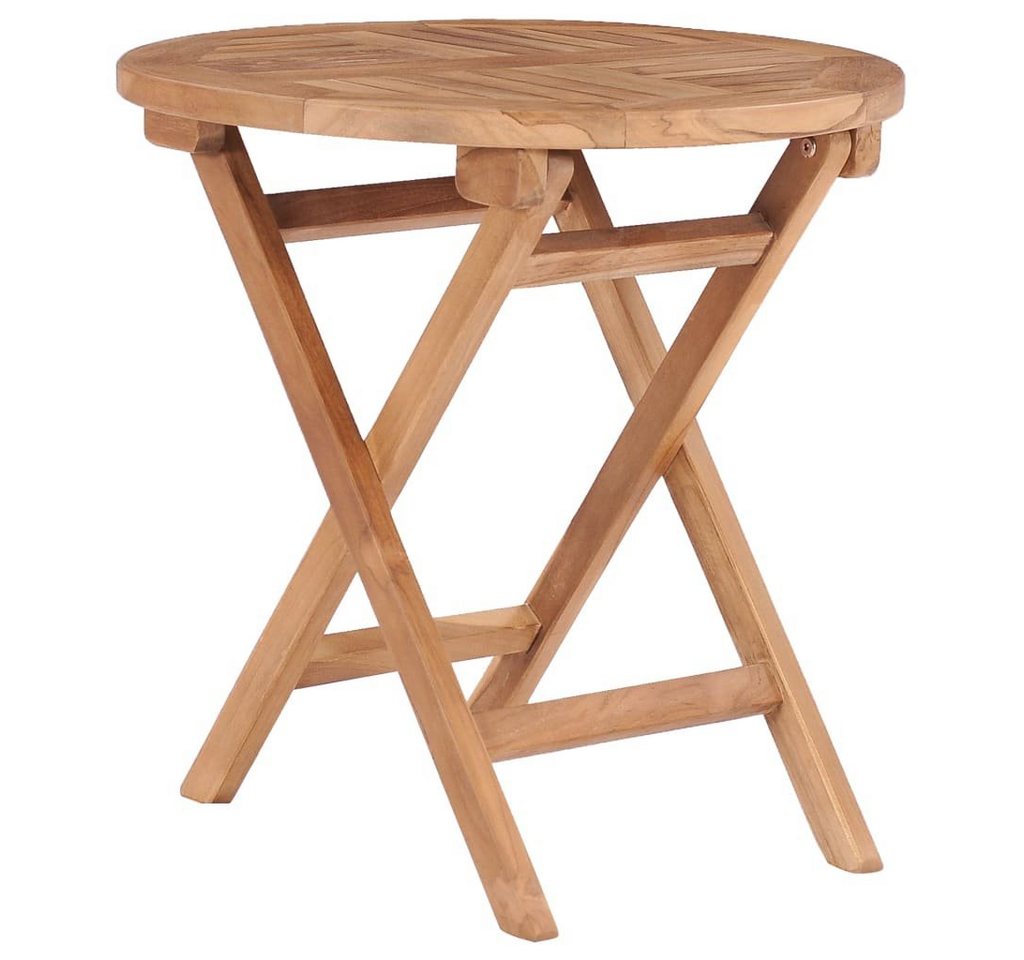 furnicato Gartentisch Klappbar 45 cm Massivholz (1-St) von furnicato