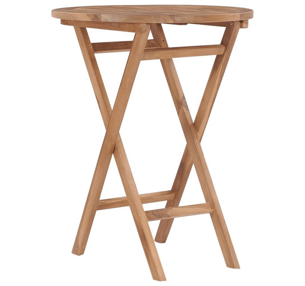 furnicato Gartentisch Klappbar 60 cm Massivholz (1-St) von furnicato