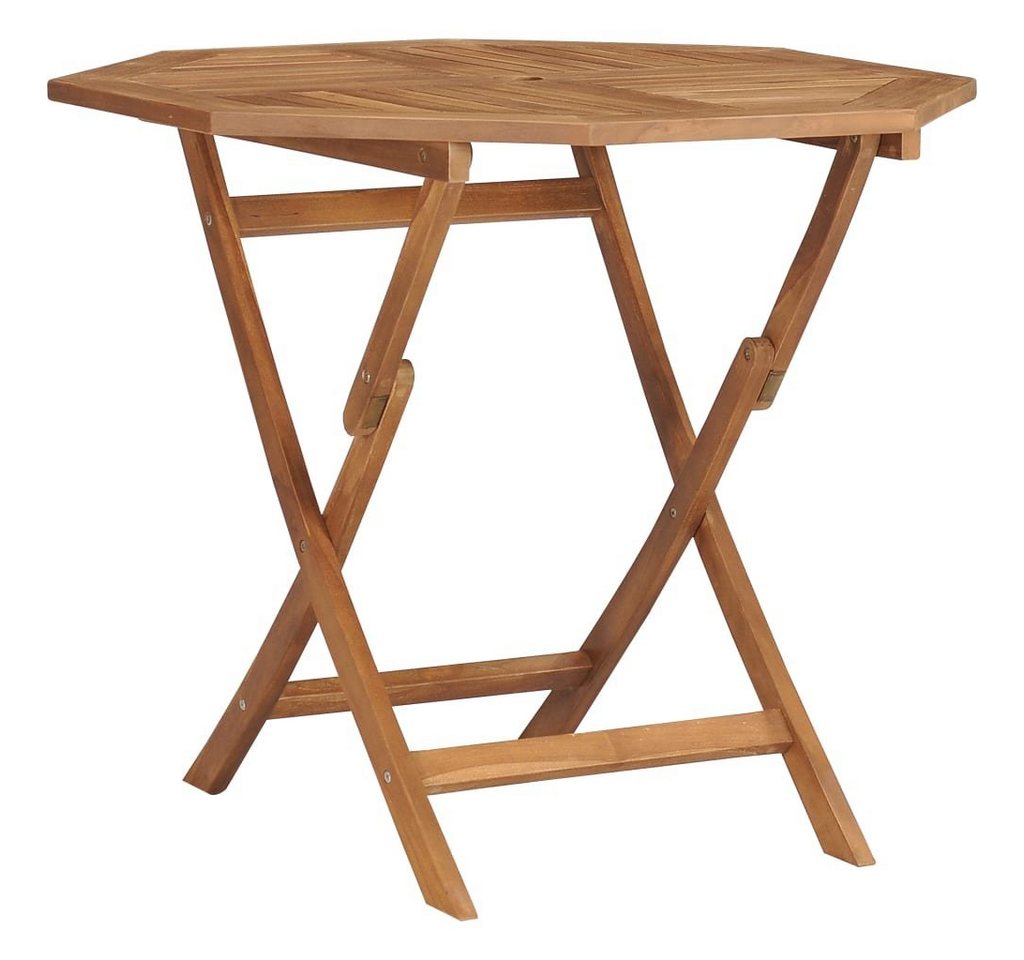 furnicato Gartentisch Klappbarer 85x85x76 cm Massivholz (1-St) von furnicato