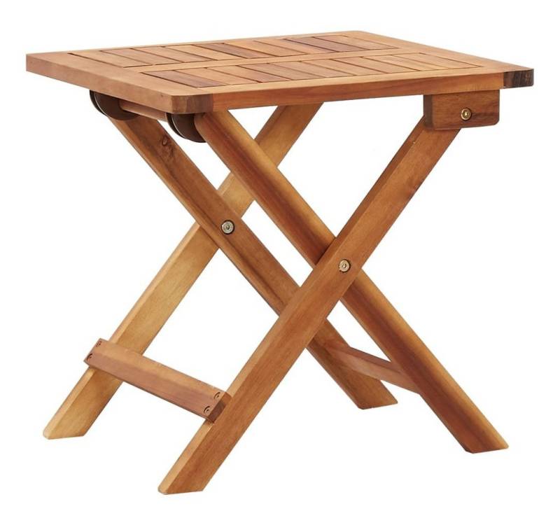 furnicato Gartentisch Garten-Couchtisch Klappbar 40x40x40 cm Massivholz Akazie (1-St) von furnicato