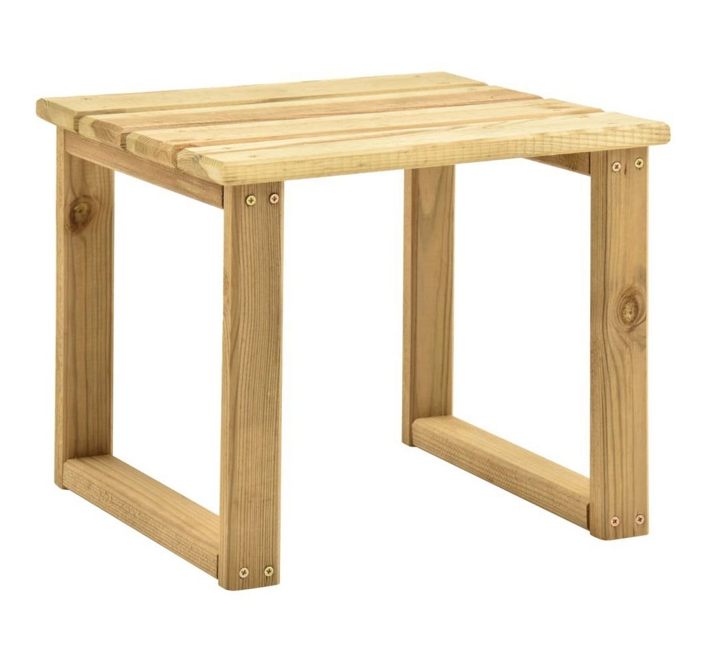 furnicato Gartentisch Tisch für Sonnenliege 30x30x26 cm Imprägniertes Kiefernholz von furnicato