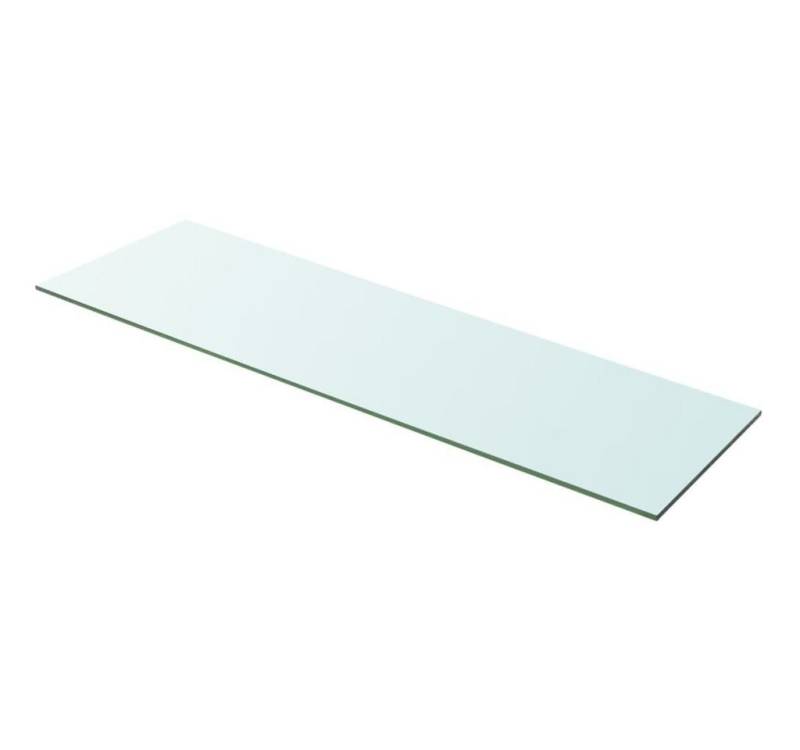furnicato Glashängeschrank Regalboden Glas Transparent 100x30 cm (1-St) von furnicato