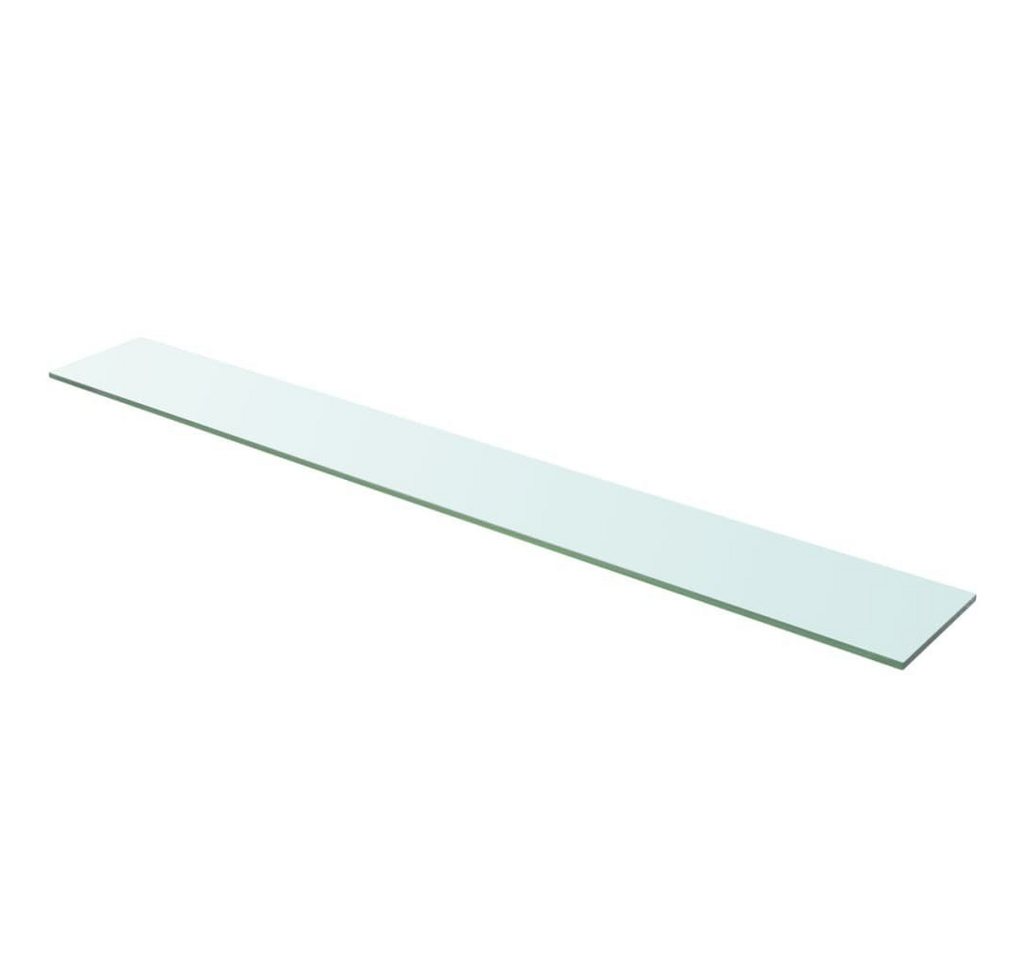 furnicato Glashängeschrank Regalboden Glas Transparent 110x15 cm (1-St) von furnicato