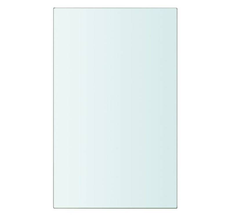 furnicato Glashängeschrank Regalboden Glas Transparent 20x12 cm (1-St) von furnicato