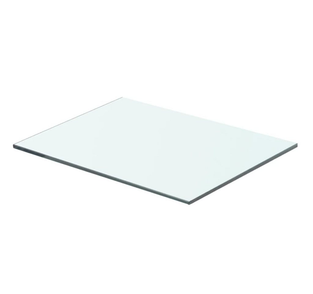 furnicato Glashängeschrank Regalboden Glas Transparent 40 cm x 25 cm (1-St) von furnicato