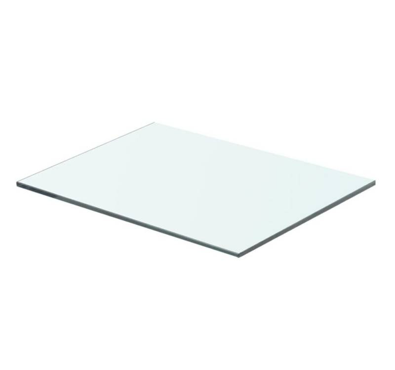 furnicato Glashängeschrank Regalboden Glas Transparent 40 cm x 25 cm (1-St) von furnicato