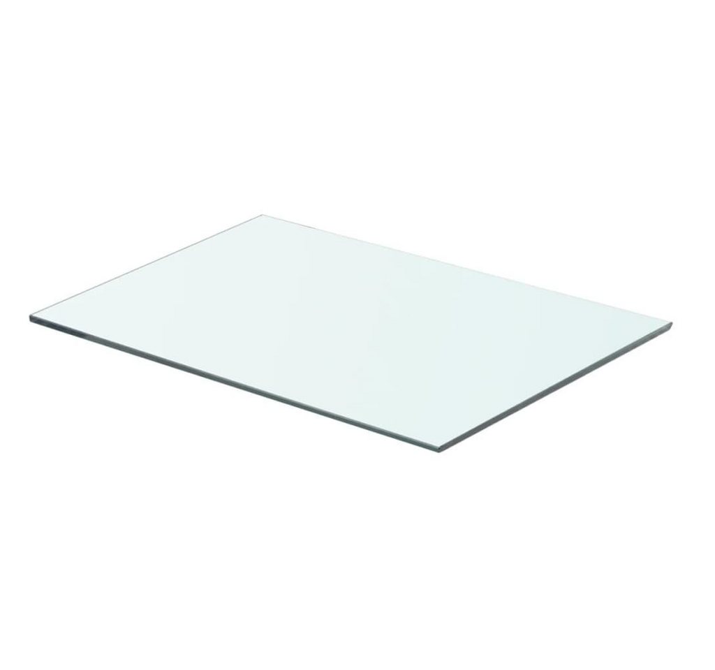 furnicato Glashängeschrank Regalboden Glas Transparent 50 cm x 30 cm (1-St) von furnicato