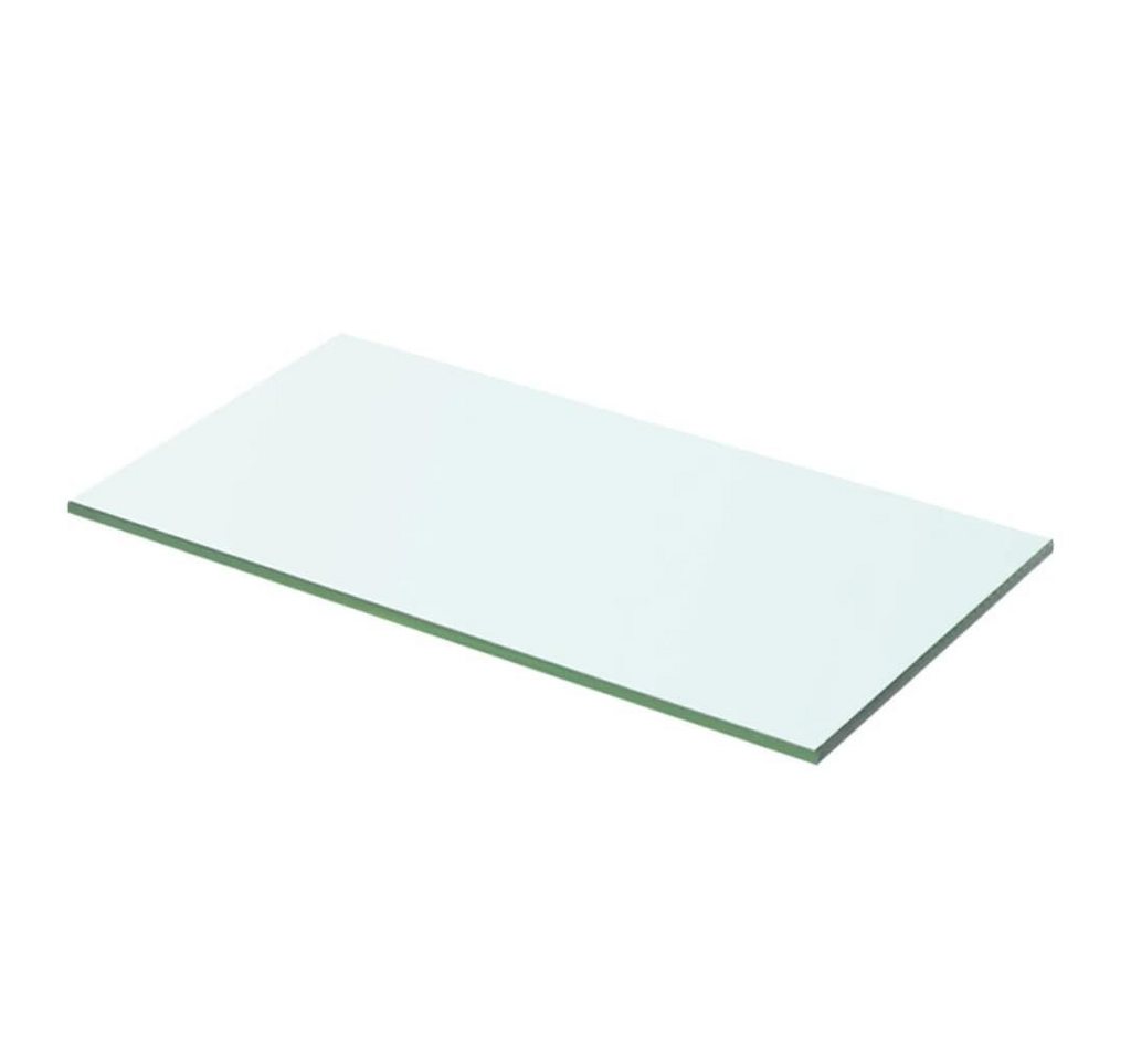 furnicato Glashängeschrank Regalboden Glas Transparent 50x20 cm (1-St) von furnicato