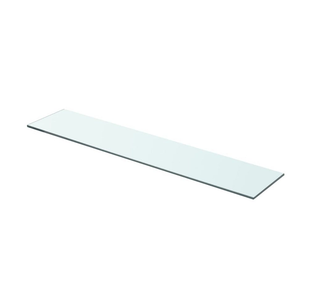 furnicato Glashängeschrank Regalboden Glas Transparent 70x15 cm (1-St) von furnicato