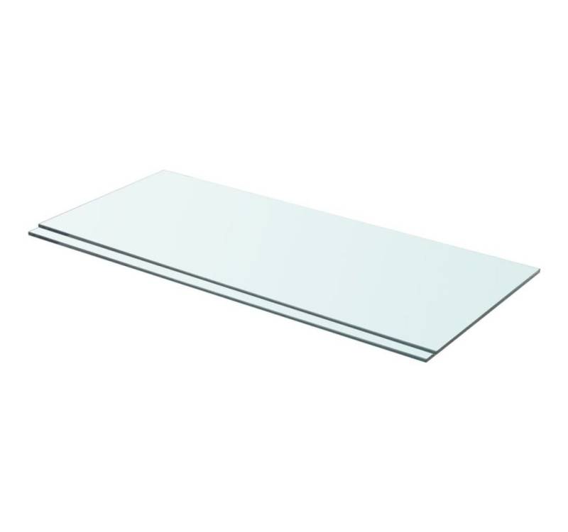 furnicato Glashängeschrank Regalböden 2 Stk. Glas Transparent 70x30 cm (2-St) von furnicato