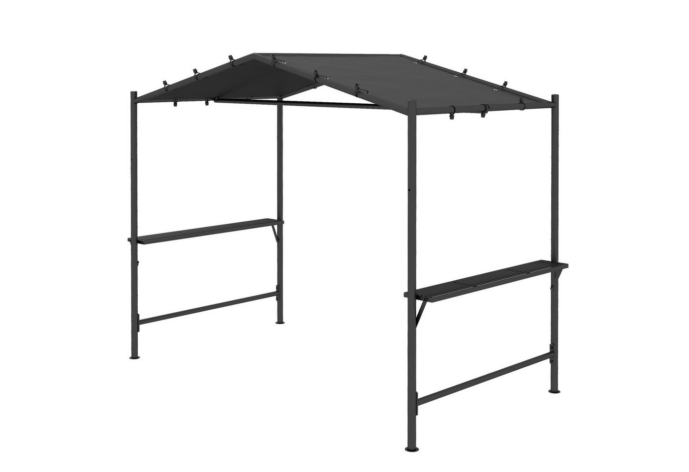 furnicato Grillpavillon Grillzelt Grilldach 277x149x230 cm wetterbeständig furnicato Grillpavillon Grillzelt Grilldach 277x149x230 cm wetterbeständig von furnicato