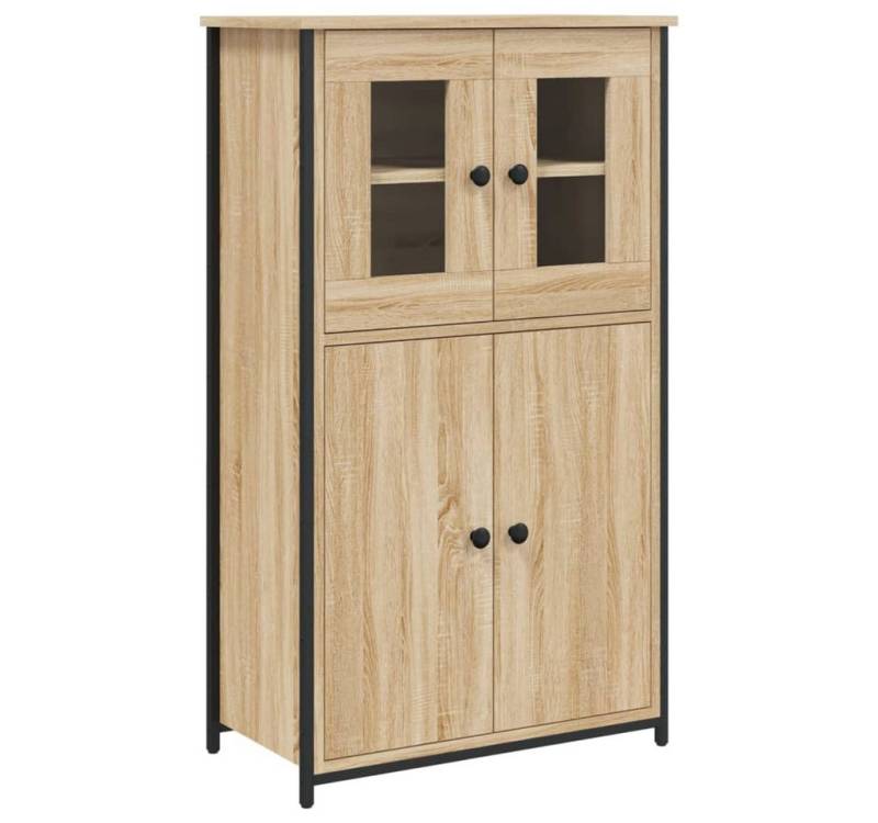 furnicato Highboard Sonoma-Eiche 62x32x106,5 cm Holzwerkstoff (1 St) von furnicato