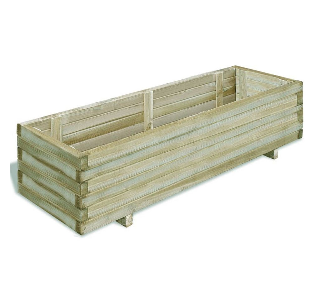 furnicato Hochbeet 120x40x30 cm Holz Rechteckig von furnicato