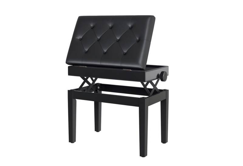 furnicato Hocker Klavierhocker Höhenverstellbar Klavierbank mit Verstecktem Stauraum, (1 St) von furnicato