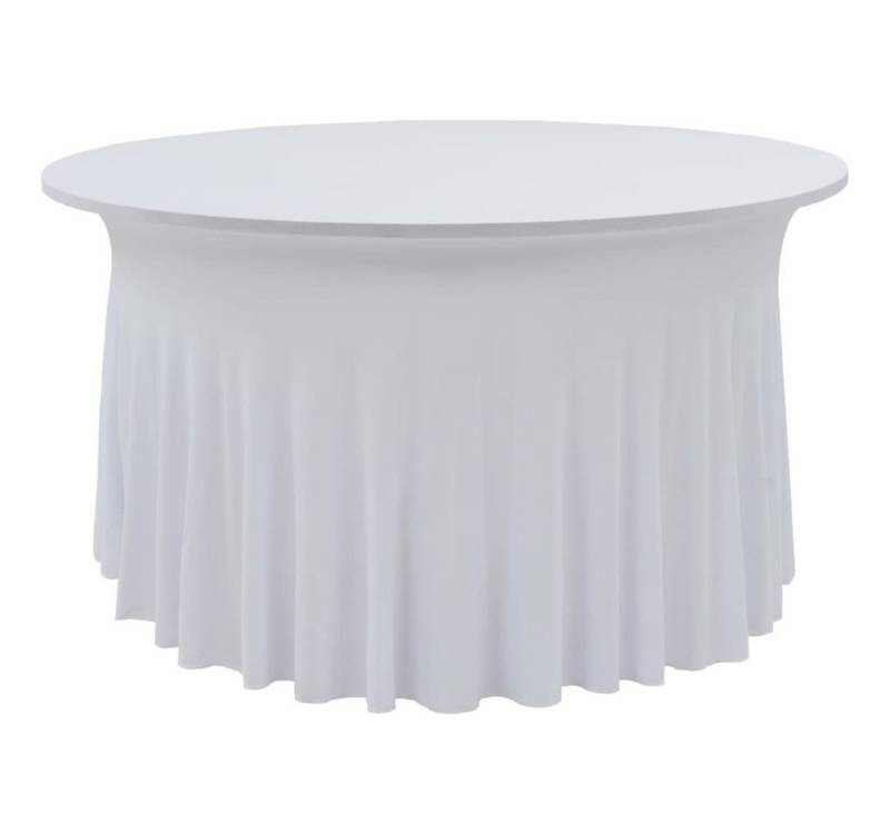 furnicato Hussen-Set 2 Stück Stretch-Tischdecken mit Rand Weiß 180 x 74 cm furnicato Hussen-Set 2 Stück Stretch-Tischdecken mit Rand Weiß 180 x 74 cm von furnicato