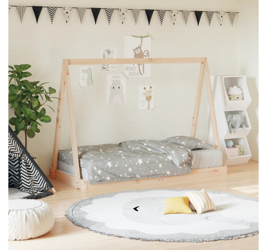 furnicato Kinderbett 80x160 cm Massivholz Kiefer (1-tlg) von furnicato