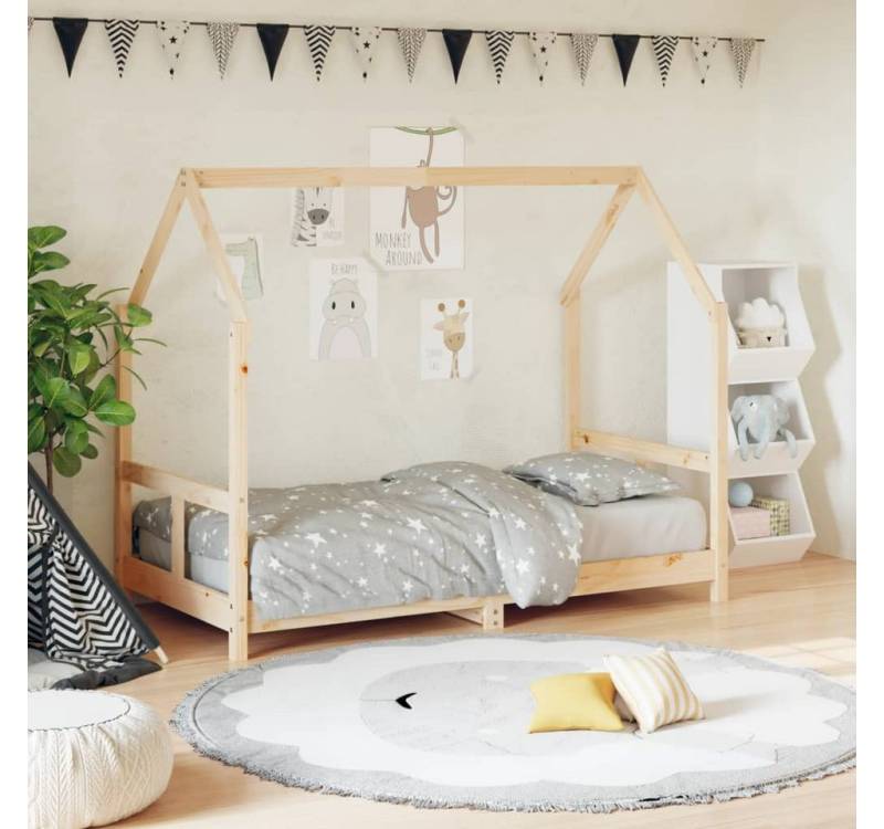 furnicato Kinderbett 80x160 cm Massivholz Kiefer (1-tlg) von furnicato