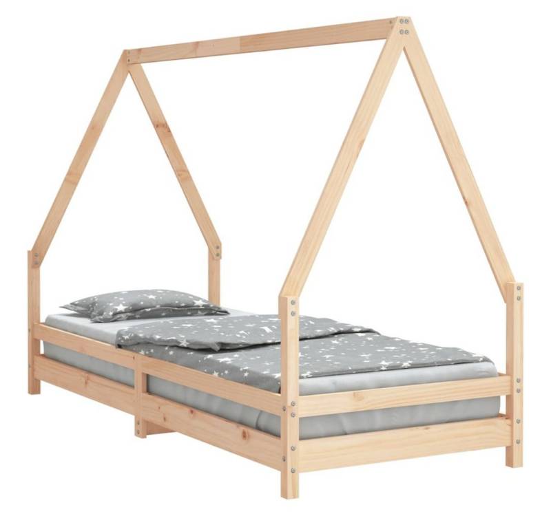 furnicato Kinderbett 80x200 cm Massivholz Kiefer (1-tlg) von furnicato