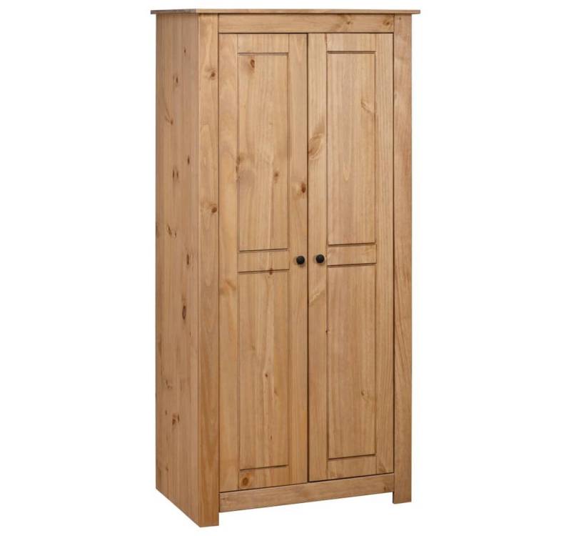 furnicato Kleiderschrank 80x50x171,5 cm Kiefernholz Panama (1-St) von furnicato