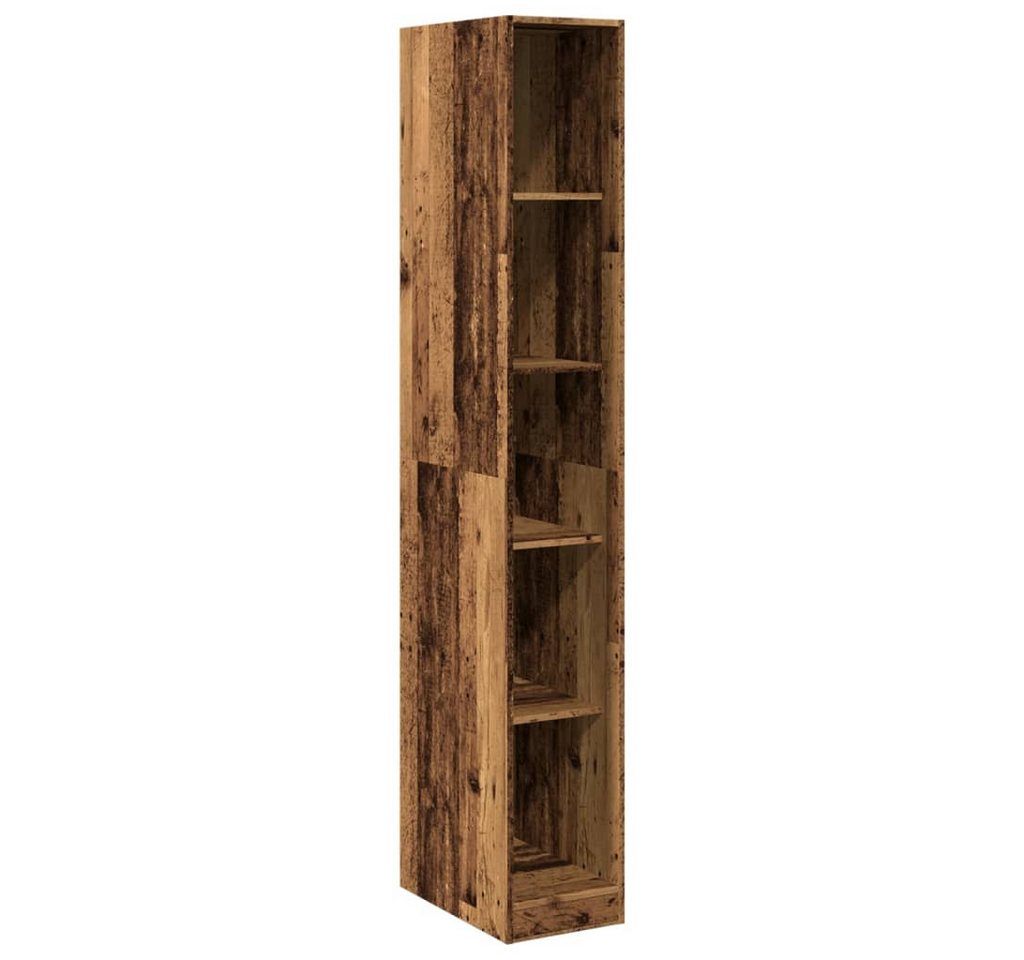 furnicato Kleiderschrank Altholz-Optik 30x50x200 cm Holzwerkstoff (1-St) von furnicato