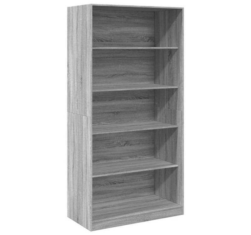 furnicato Kleiderschrank Grau Sonoma 100x50x200 cm Holzwerkstoff (1-St) von furnicato