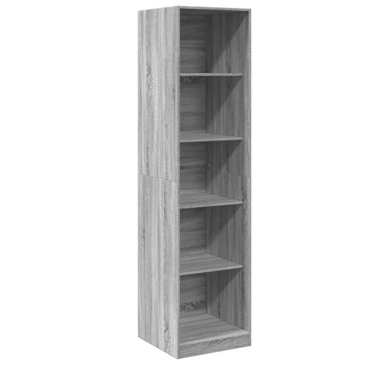 furnicato Kleiderschrank Grau Sonoma 50x50x200 cm Holzwerkstoff (1-St) von furnicato