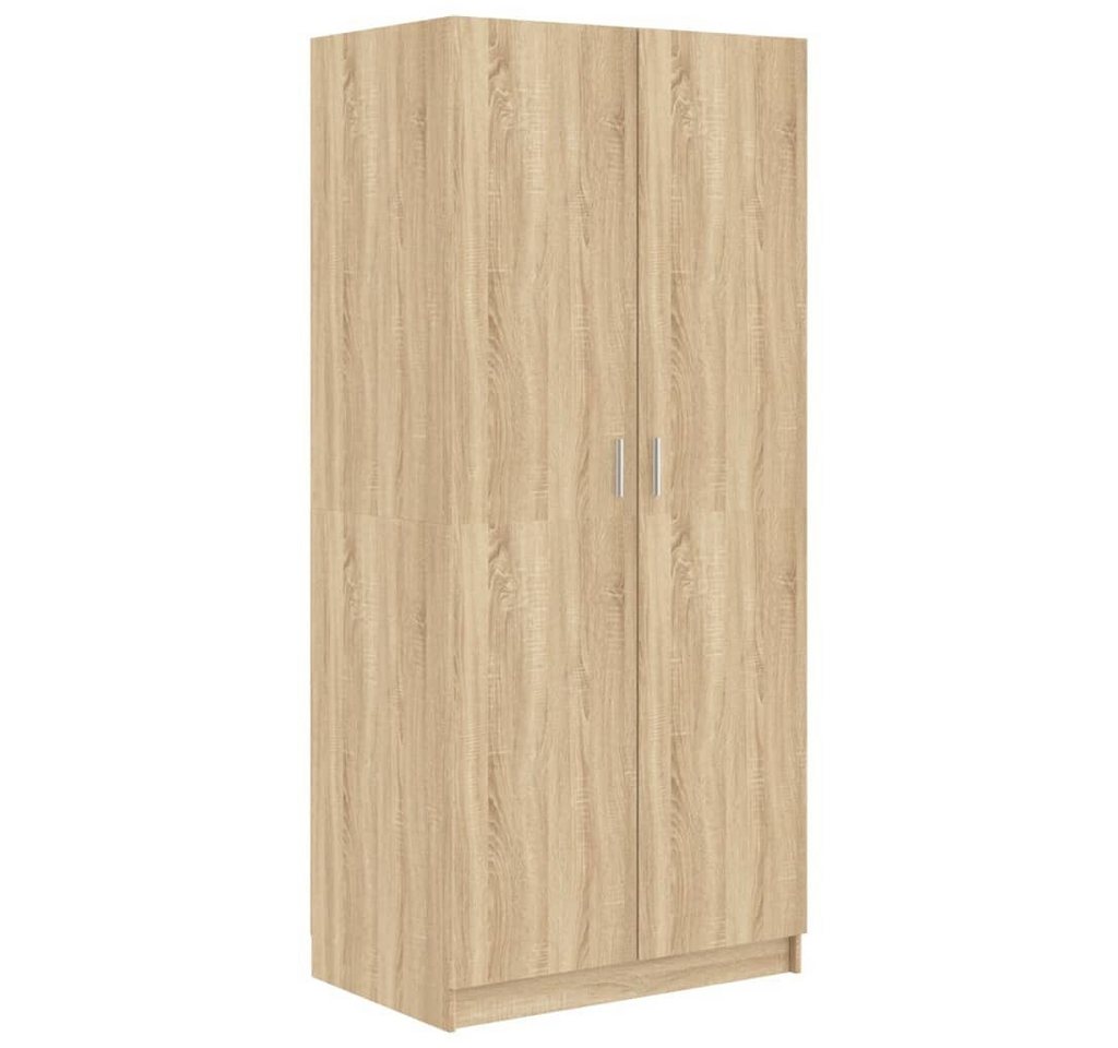 furnicato Kleiderschrank Sonoma-Eiche 80x52x180 cm Holzwerkstoff (1-St) von furnicato