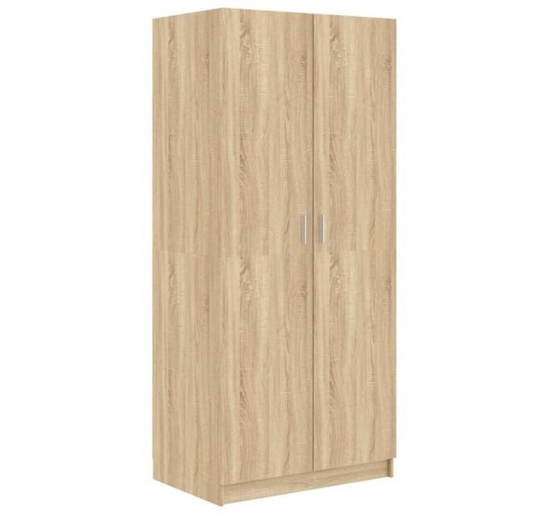 furnicato Kleiderschrank Sonoma-Eiche 80x52x180 cm Holzwerkstoff (1-St) von furnicato
