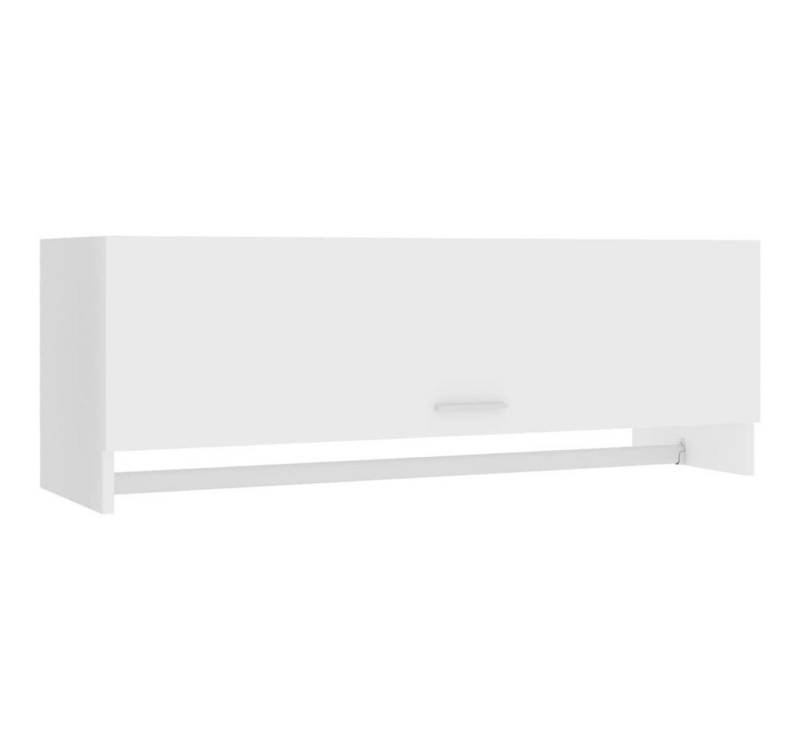 furnicato Kleiderschrank Weiß 100x32,5x35 cm Holzwerkstoff (1-St) von furnicato