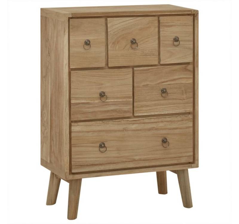 furnicato Kommode 56x30x80 cm Massivholz von furnicato