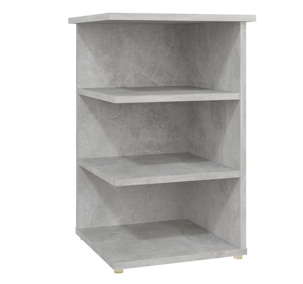furnicato Kommode Beistellregal Betongrau 35x35x55 cm Holzwerkstoff (1 St) von furnicato