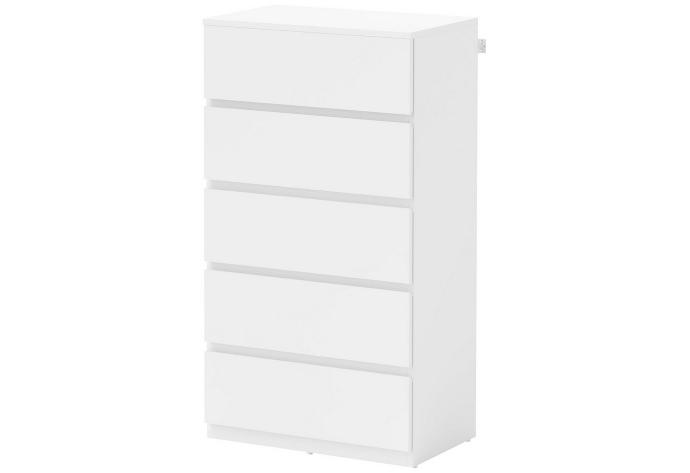 furnicato Kommode Kommode Sideboard Schubladenkommode, 5 Schubladen, 55 cm x 34 cm x 100 (1 St) von furnicato