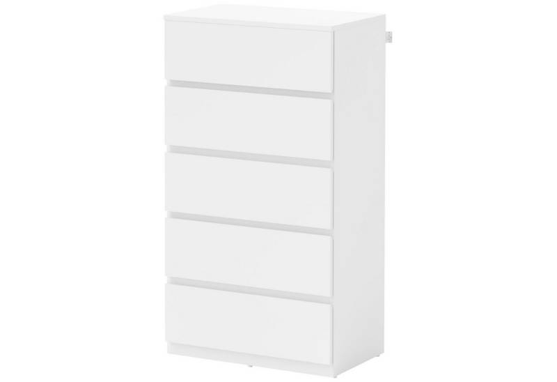 furnicato Kommode Sideboard Schubladenkommode, 5 Schubladen, 55 cm x 34 cm x 10 (1 St) von furnicato
