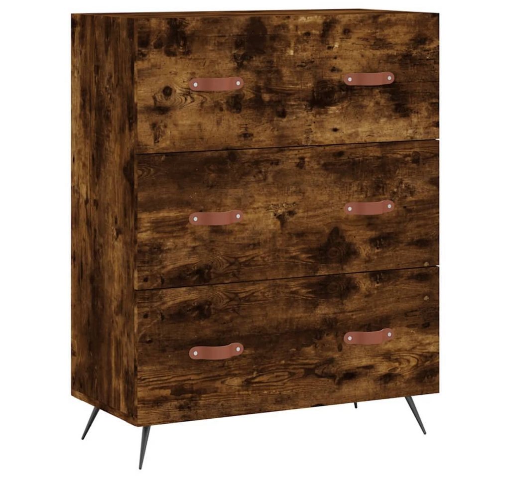 furnicato Kommode Räuchereiche 69,5x34x90 cm Holzwerkstoff (1 St) von furnicato