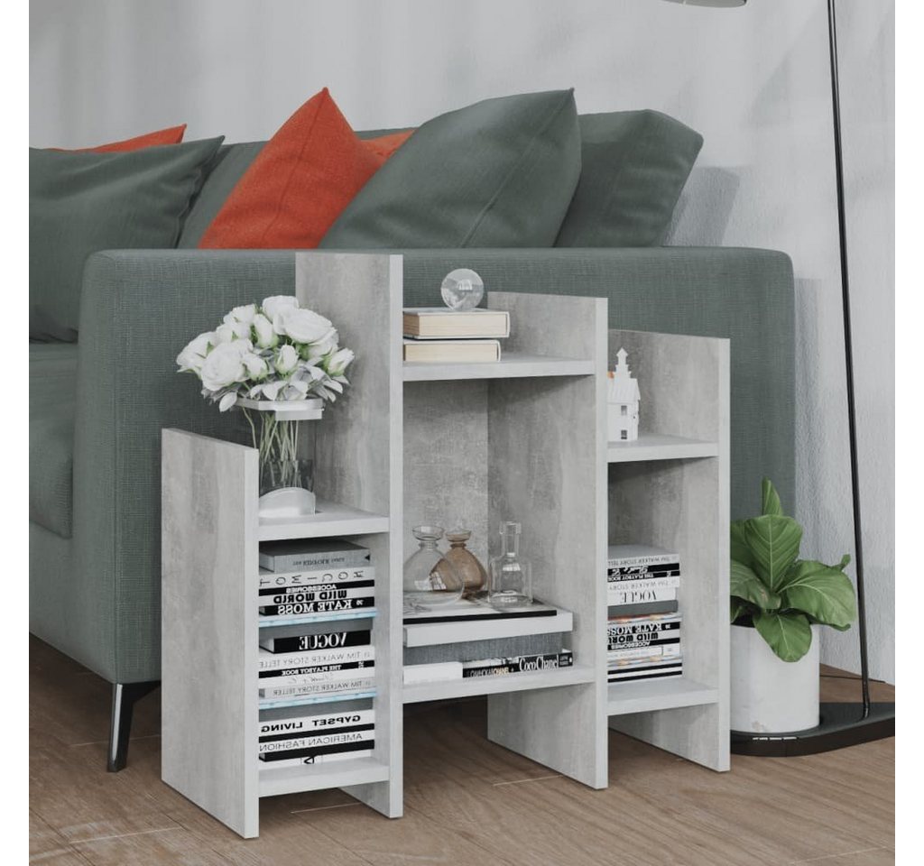 furnicato Kommode Regalschrank Betongrau 60x26x60 cm Holzwerkstoff (1 St) von furnicato