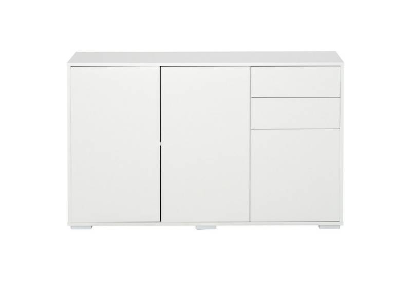 furnicato Kommode Sideboard Anrichte, 2 Schubladen, Push-Click, 117 cm x 36 cm (1 St) von furnicato