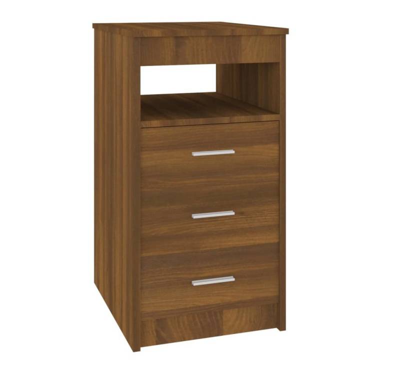furnicato Kommode Sideboard mit Schubladen Braun Eichen-Optik 40x50x76 cm (1 St) von furnicato