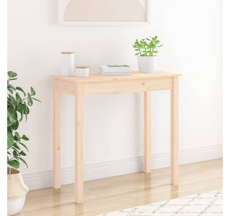 furnicato Konsolentisch 80x40x75 cm Massivholz Kiefer (1-St) von furnicato