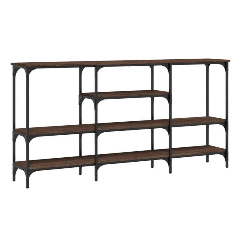 furnicato Konsolentisch Braun Eichen-Optik 160x29x80 cm Holzwerkstoff (1-St) von furnicato