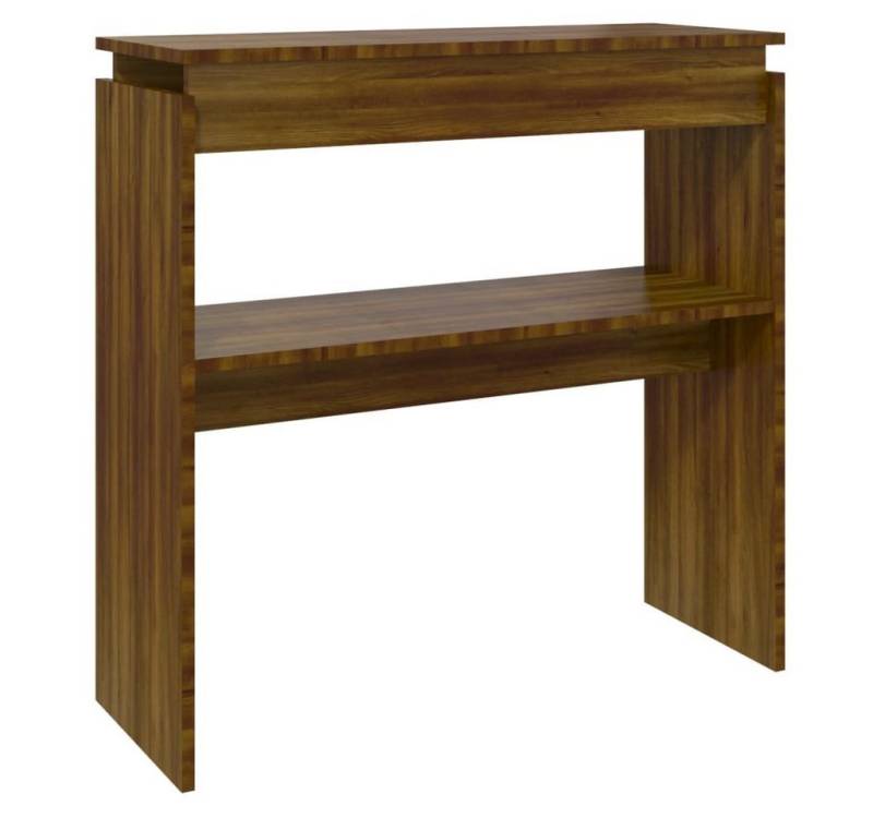 furnicato Konsolentisch Braun Eichen-Optik 80x30x80 cm Holzwerkstoff (1-St) von furnicato