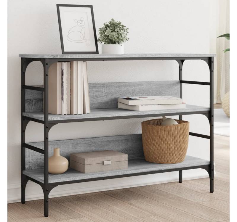 furnicato Konsolentisch Grau Sonoma 100x32x75 cm Holzwerkstoff (1-St) von furnicato