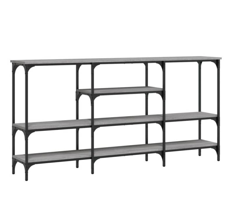 furnicato Konsolentisch Grau Sonoma 160x29x80 cm Holzwerkstoff (1-St) von furnicato