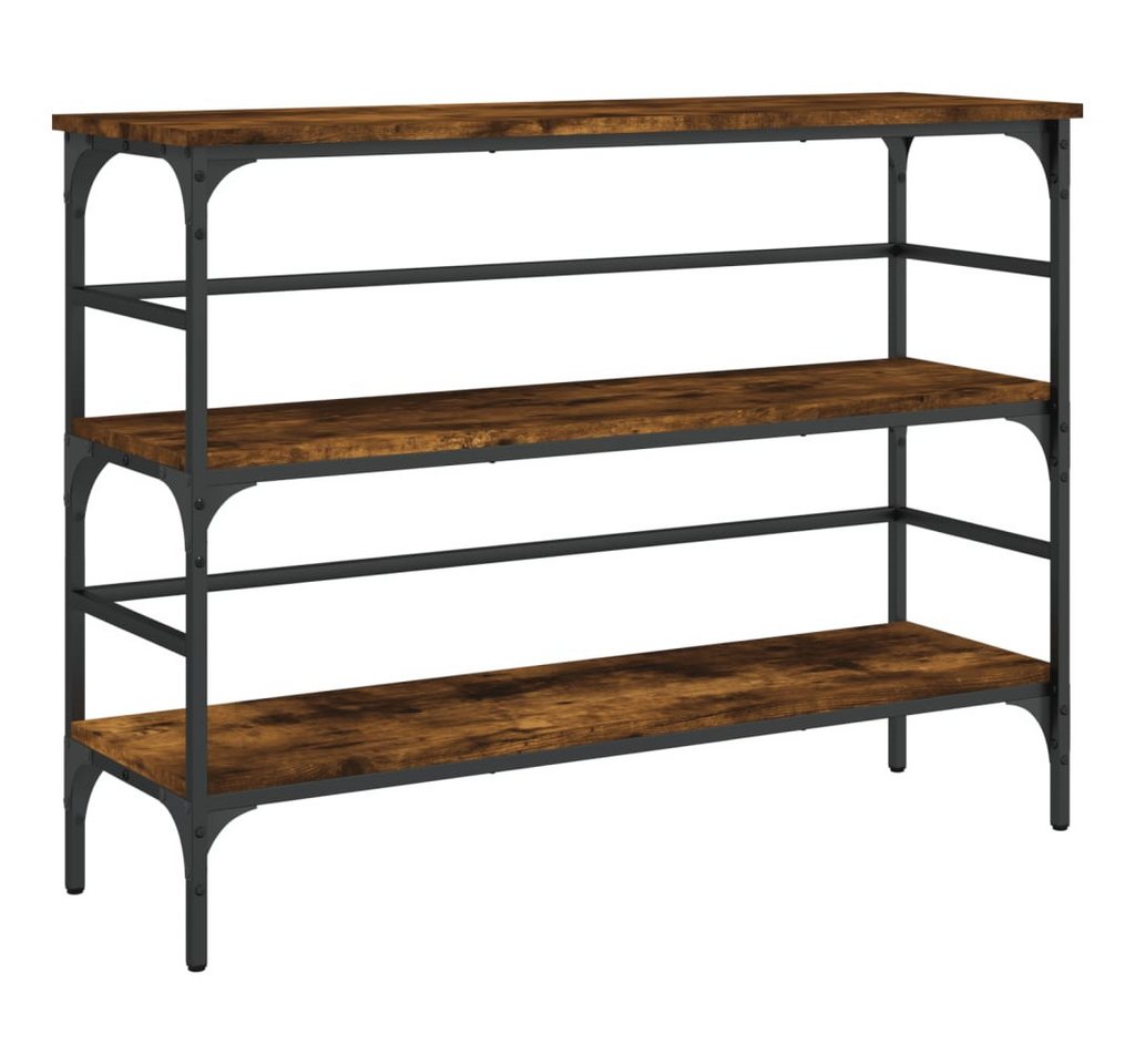 furnicato Konsolentisch Räuchereiche 100x32x75 cm Holzwerkstoff (1-St) von furnicato