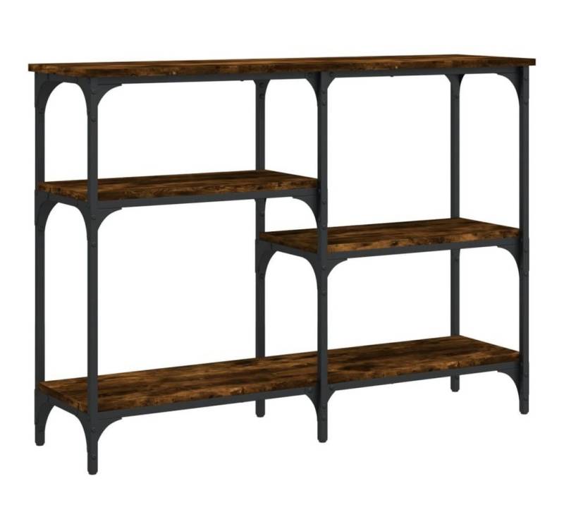 furnicato Konsolentisch Räuchereiche 102x29x75 cm Holzwerkstoff (1-St) von furnicato