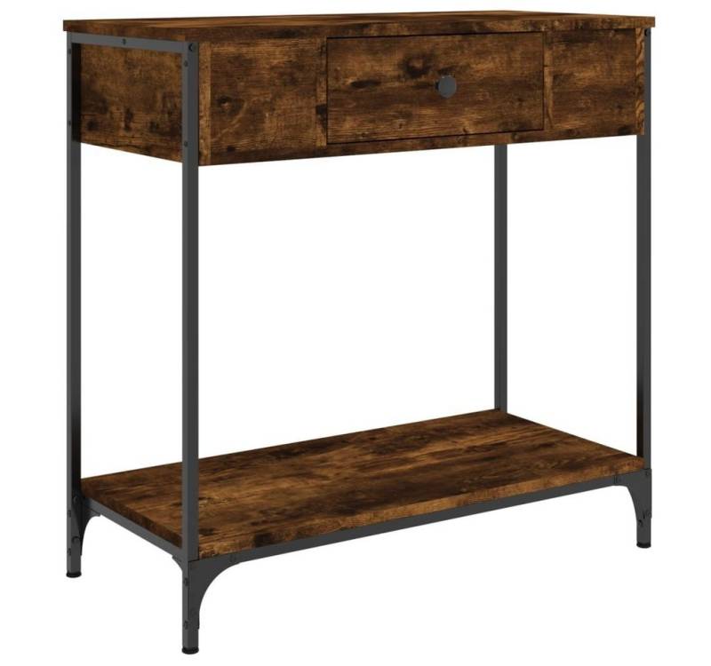 furnicato Konsolentisch Räuchereiche 75x34,5x75 cm Holzwerkstoff (1-St) von furnicato