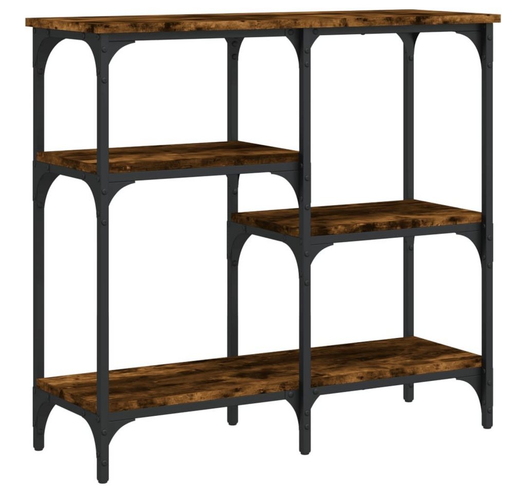furnicato Konsolentisch Räuchereiche 80x29x75 cm Holzwerkstoff (1-St) von furnicato